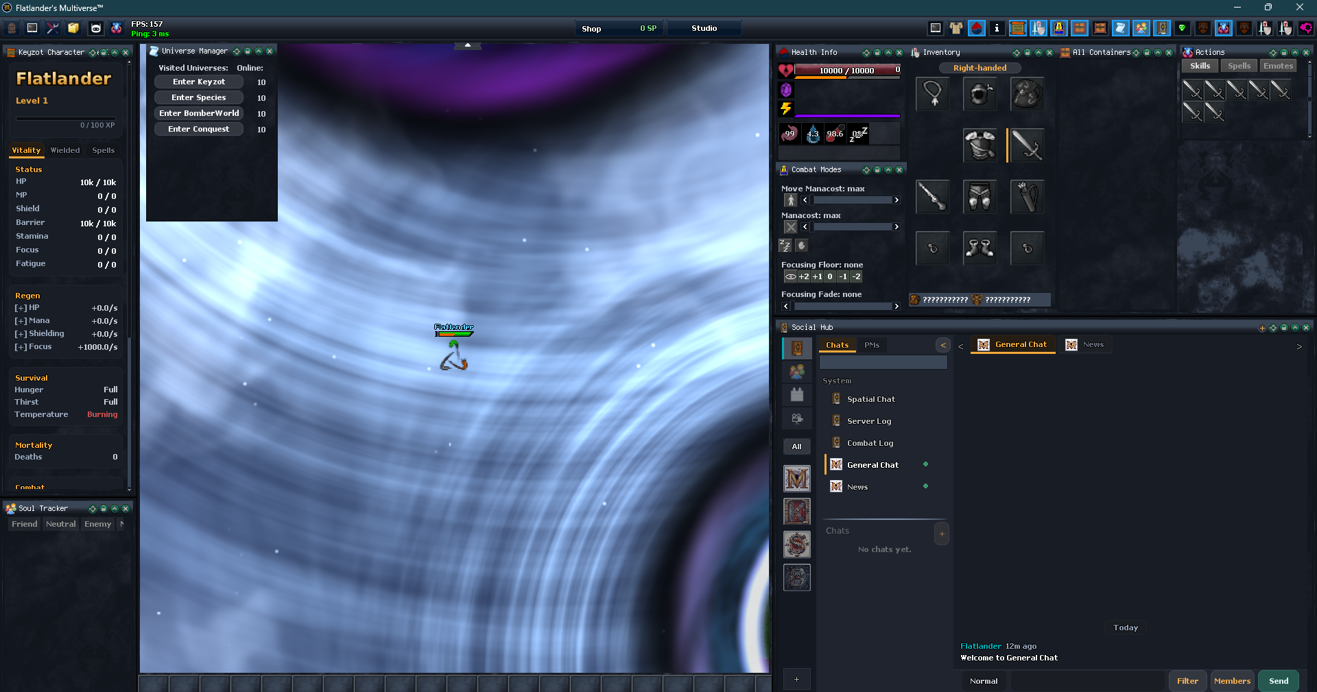 Flatlander's Multiverse gameplay